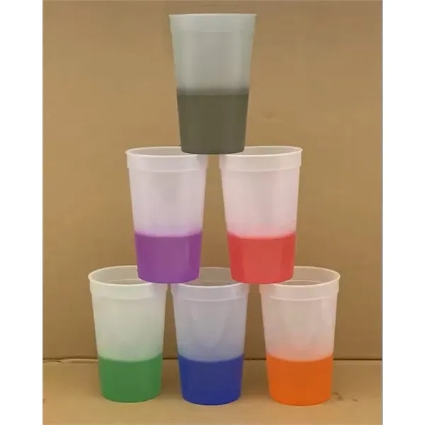 BPA Free 16 oz Plastic Stadium Cup For Party