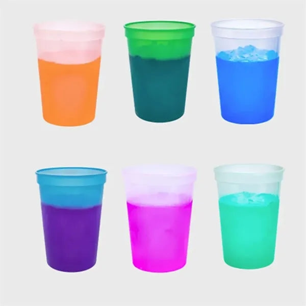 BPA Free 16 oz Plastic Stadium Cup For Party