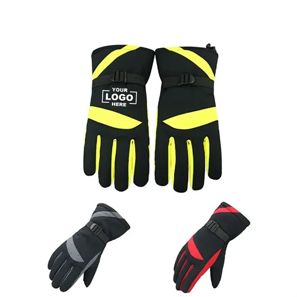 Warm Waterproof Skiing Gloves