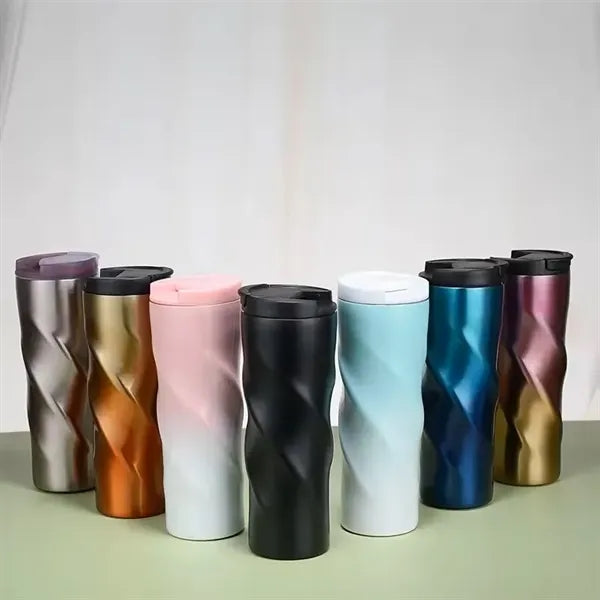 15 Oz Customizable Coffee Stainless Steel Cup Bottles