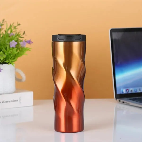 15 Oz Customizable Coffee Stainless Steel Cup Bottles