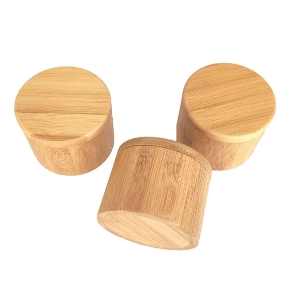 Bamboo Round Storage Box