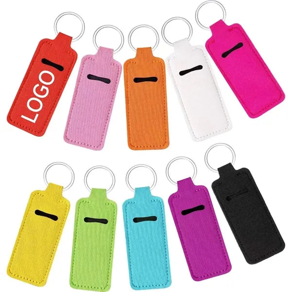 Lipstick Cover Keychain