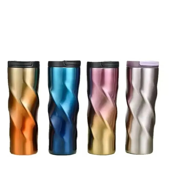 15 Oz Double Wall Stainless Steel Cup For Coffee