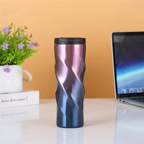 15 Oz Double Wall Stainless Steel Cup For Coffee