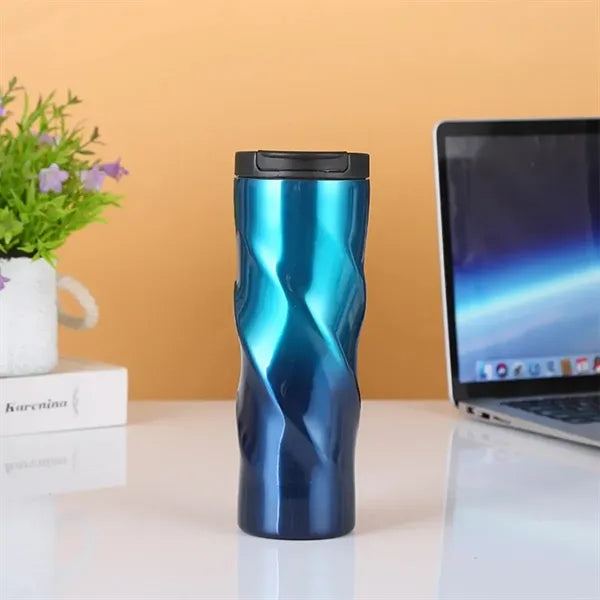 15 Oz Double Wall Stainless Steel Cup For Coffee