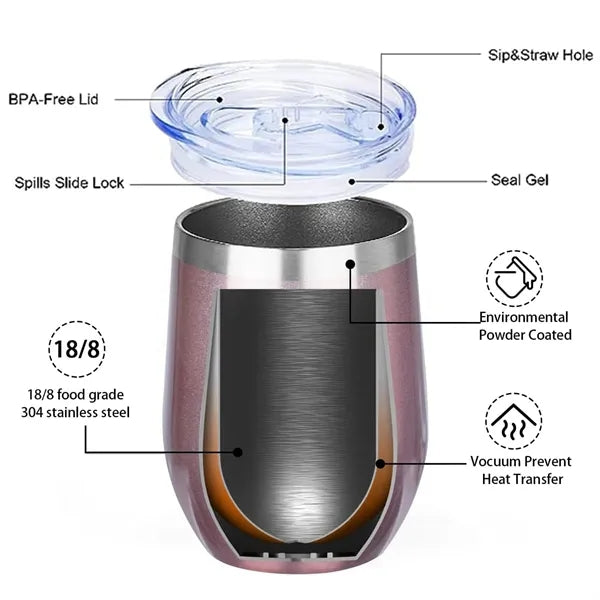 12 OZ Stainless Steel Tumbler