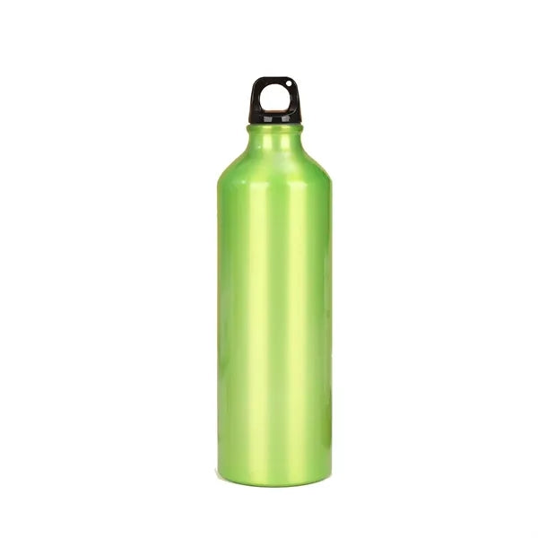17 oz Aluminum Lightweight Sport Water Bottle with Carabiner