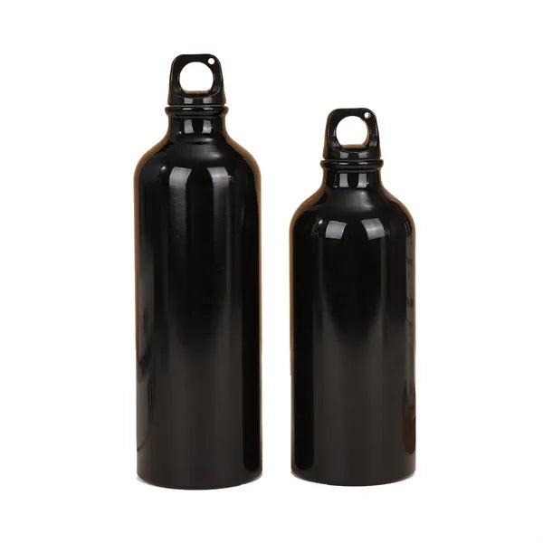 17 oz Aluminum Lightweight Sport Water Bottle with Carabiner