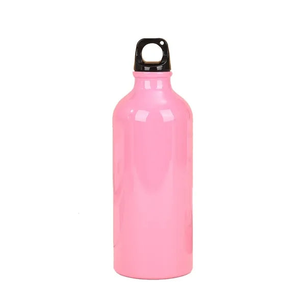17 oz Aluminum Lightweight Sport Water Bottle with Carabiner