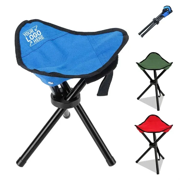 Outdoor Folding Tripod Camping Stool