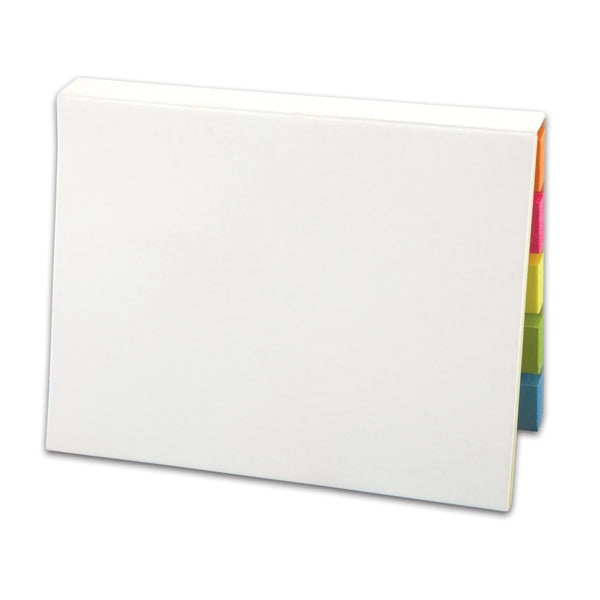 SimpliColor Versa-Pak - 2 Sticky Note Pads and 5 Flag Colors