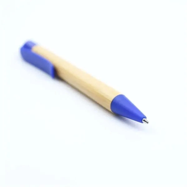 Executive Bamboo Twist Action Ball Point Pen