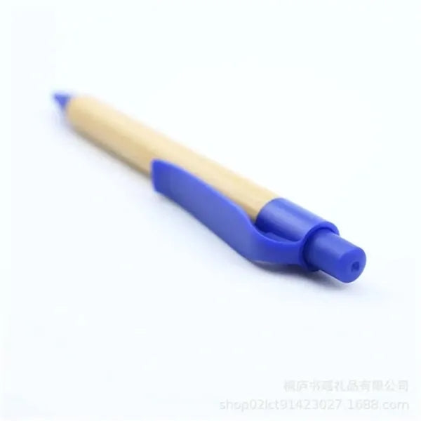 Executive Bamboo Twist Action Ball Point Pen