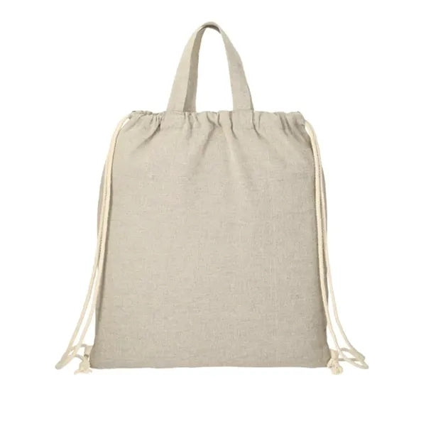 Recycled Cotton Drawstring Bag