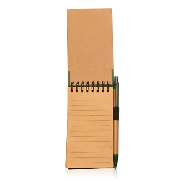 Spiral Eco Notepad with Pen