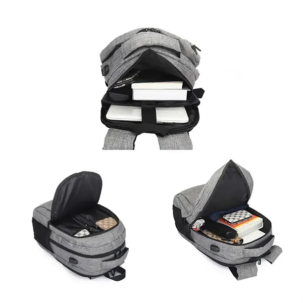 Large Travel Laptop Backpack with USB Charging Port