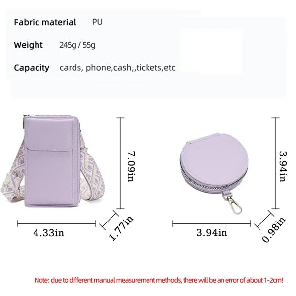 New Crossbody Bag Two-Piece Set