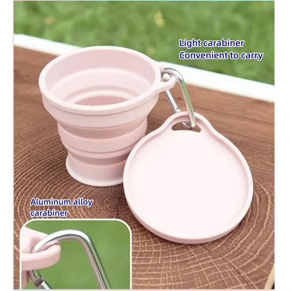 High Temperature Resistant Silicone Folding Cup
