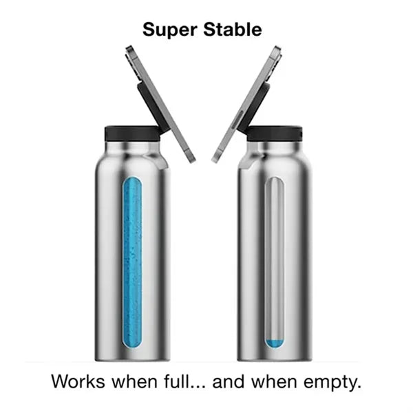 Magnetic Phone Mount Water Bottle