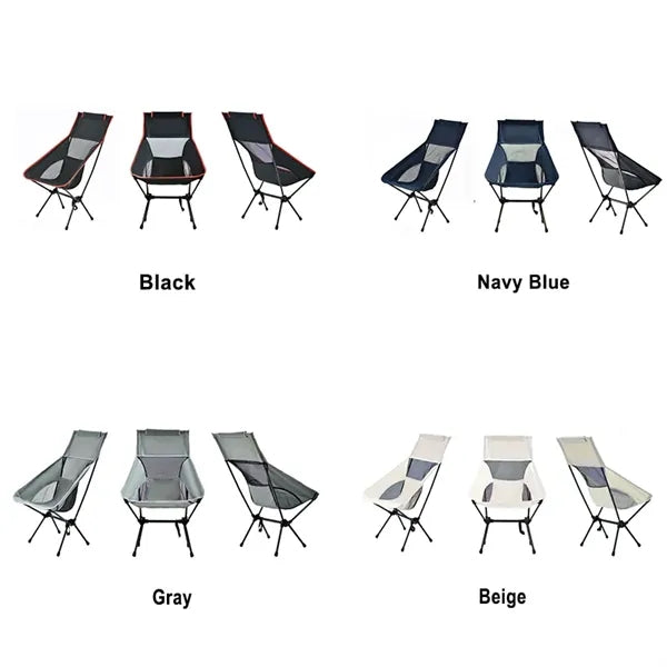 Lightweight Folding High Back Camping Chair