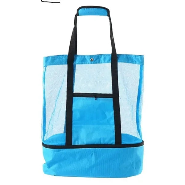 Picnic Double Layer Mesh Beach Bag