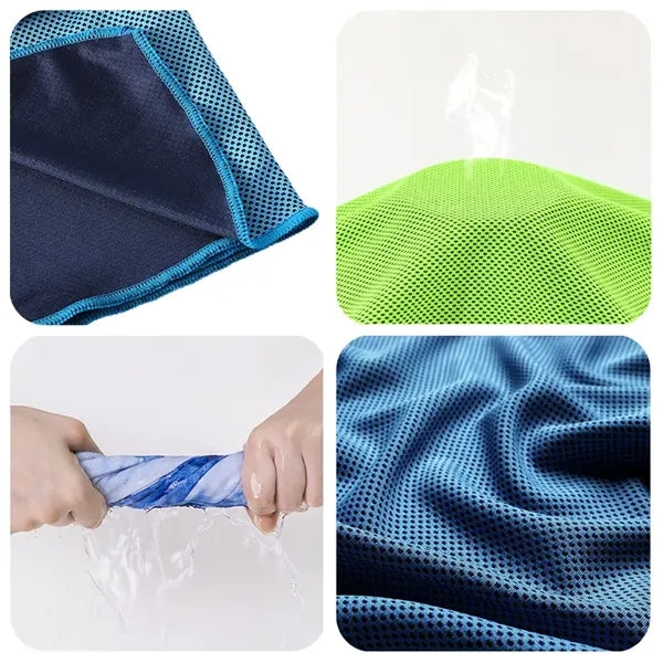 12"x40" 160gsm Multipurpose Quick Drying Cooling Towel