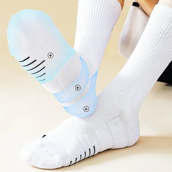 Professional basketball socks