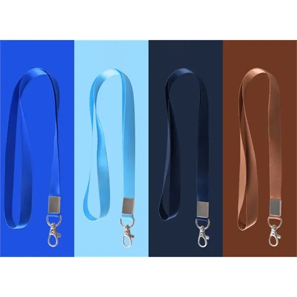 Silkscreen Lanyard /Metal Hook,19"X0.6"