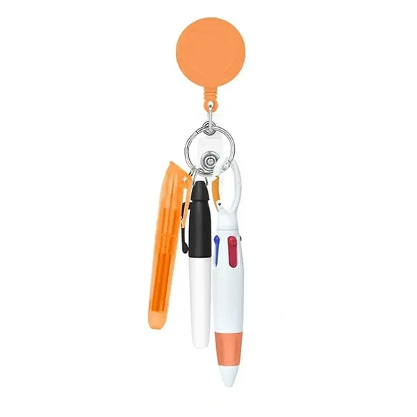 Mini Nurse Pens Highlighter Permanent Marker Ballpoint Badge
