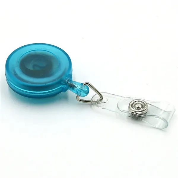 Round Retractable Badge Holder