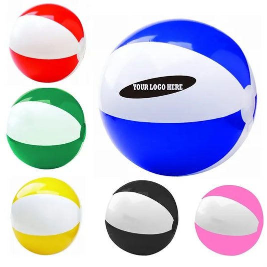 Two Tone 12 Inch Beach Ball