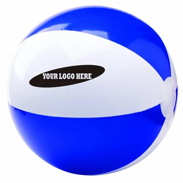 Two Tone 12 Inch Beach Ball
