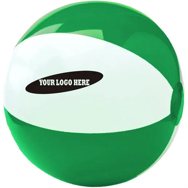 Two Tone 12 Inch Beach Ball