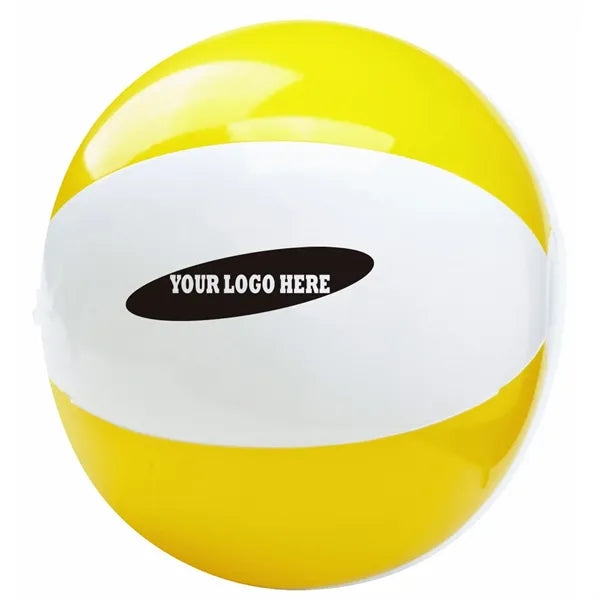 Two Tone 12 Inch Beach Ball