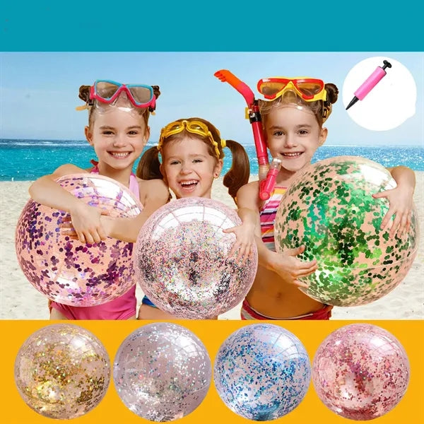 Glitter Beach Balls
