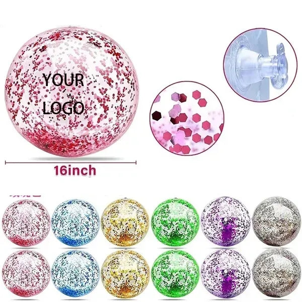 Glitter Beach Balls