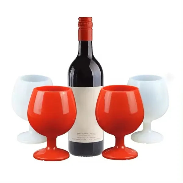 Foldable Colorful Silicone Wine Glass Cup