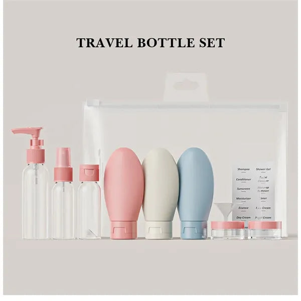 Travel Bottle Set of 11 Pieces