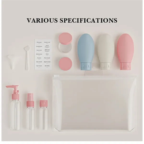 Travel Bottle Set of 11 Pieces
