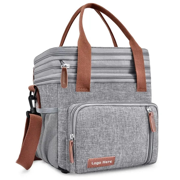 Large Oxford Cloth Insulated Picnic Bag
