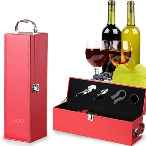 Top Handle Travel Wine Carrier Case