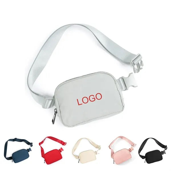 Unisex Mini Belt Bag with Adjustable Strap for Traveling Gym