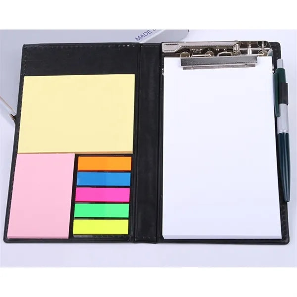 Durable Notebooks W/ Ballpoint Pen Sticky Notes