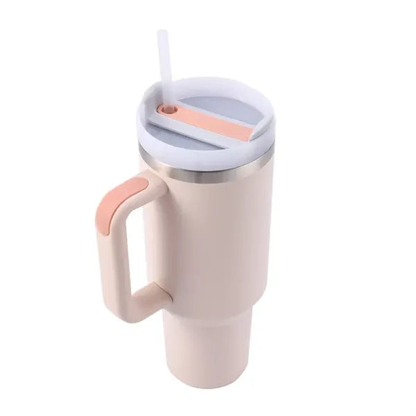 40oz Handle Insulated Mug Cold Beer Cola Car Cup