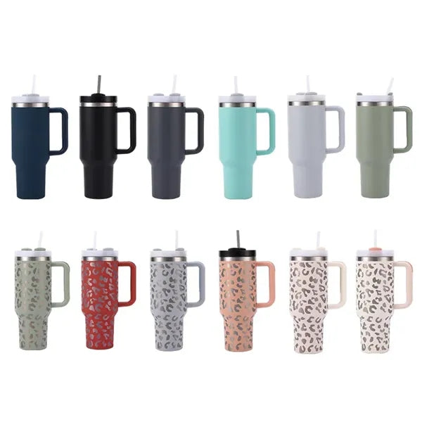 40oz Handle Insulated Mug Cold Beer Cola Car Cup