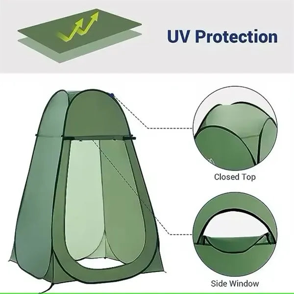 Portable Pop Up Privacy Shower Tent For Toilet Camping