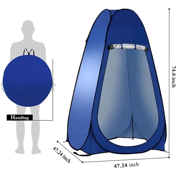 Portable Pop Up Privacy Shower Tent For Toilet Camping