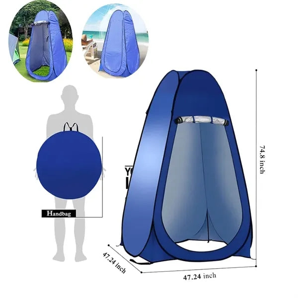 Portable Pop Up Privacy Shower Tent For Toilet Camping