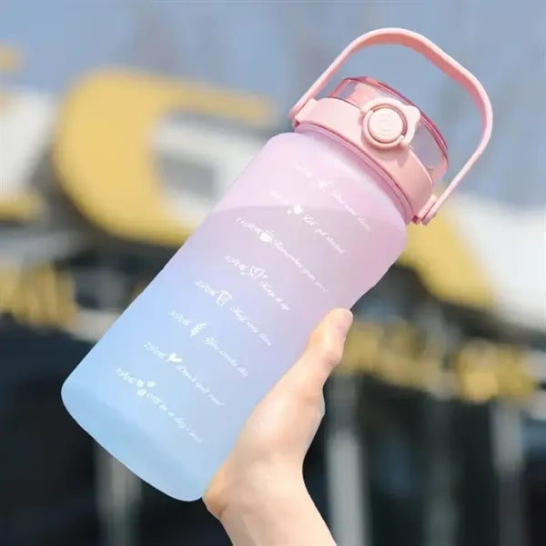 Fitness Water Bottle Large Capacity Anti fall Portable